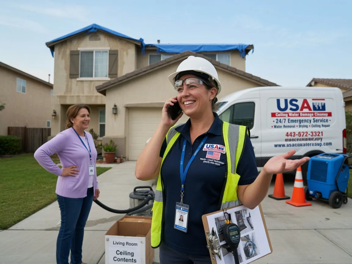 Ceiling Water Damage Restoration Thompsons, TX FAQs